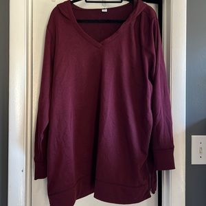 XXL Old Navy Burgundy Sweatshirt
